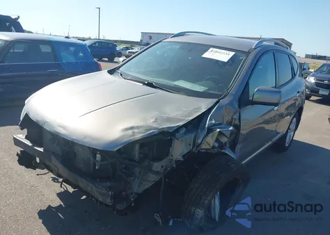 2012 Nissan Rogue Sv из США, поврежденный, VIN JN8AS5MV7CW364942